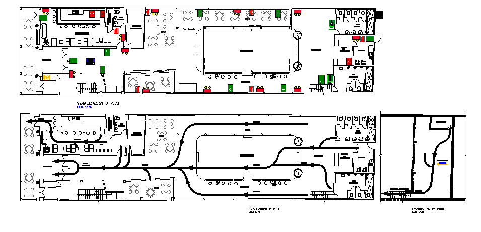 Furniture sectional detailing layout  dwg file