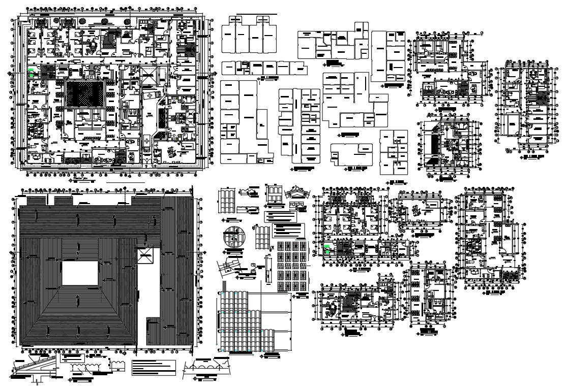General hospital Lay-out