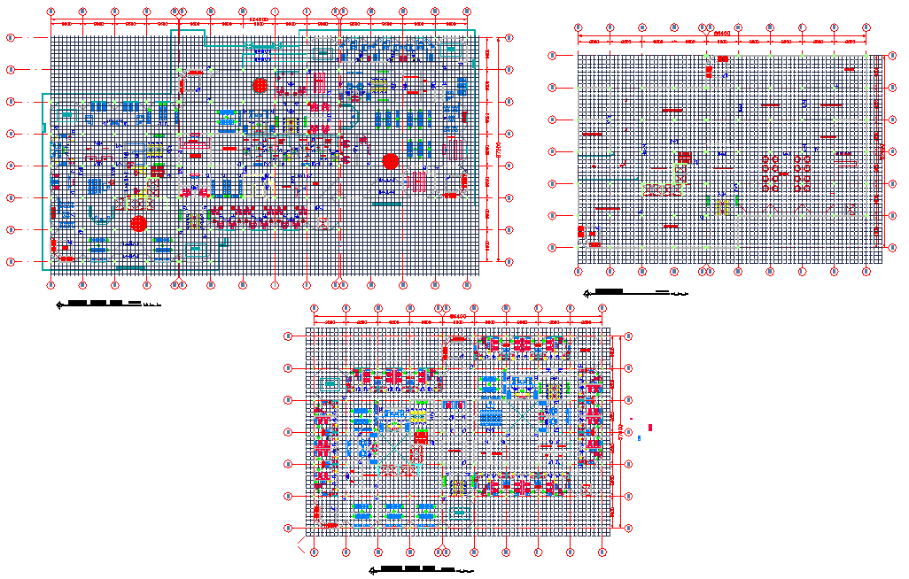 General hospital plan detail dwg file