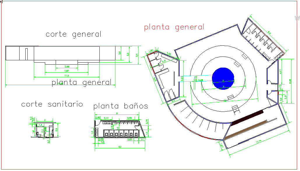 General plan of hotel