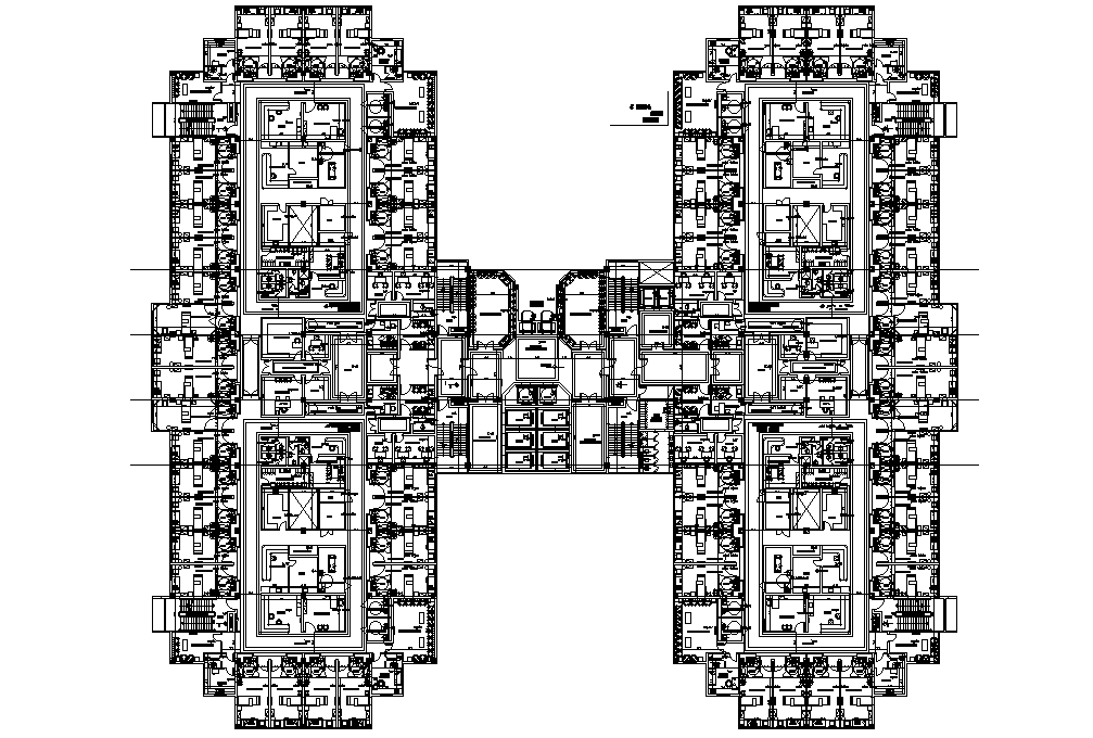 General hospital building plan has given in this 2D Autocad DWG drawing file.Download the Autocad drawing file.