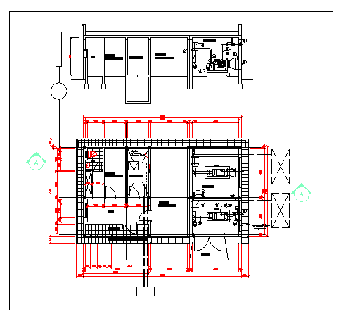 Generator Room  design drawing