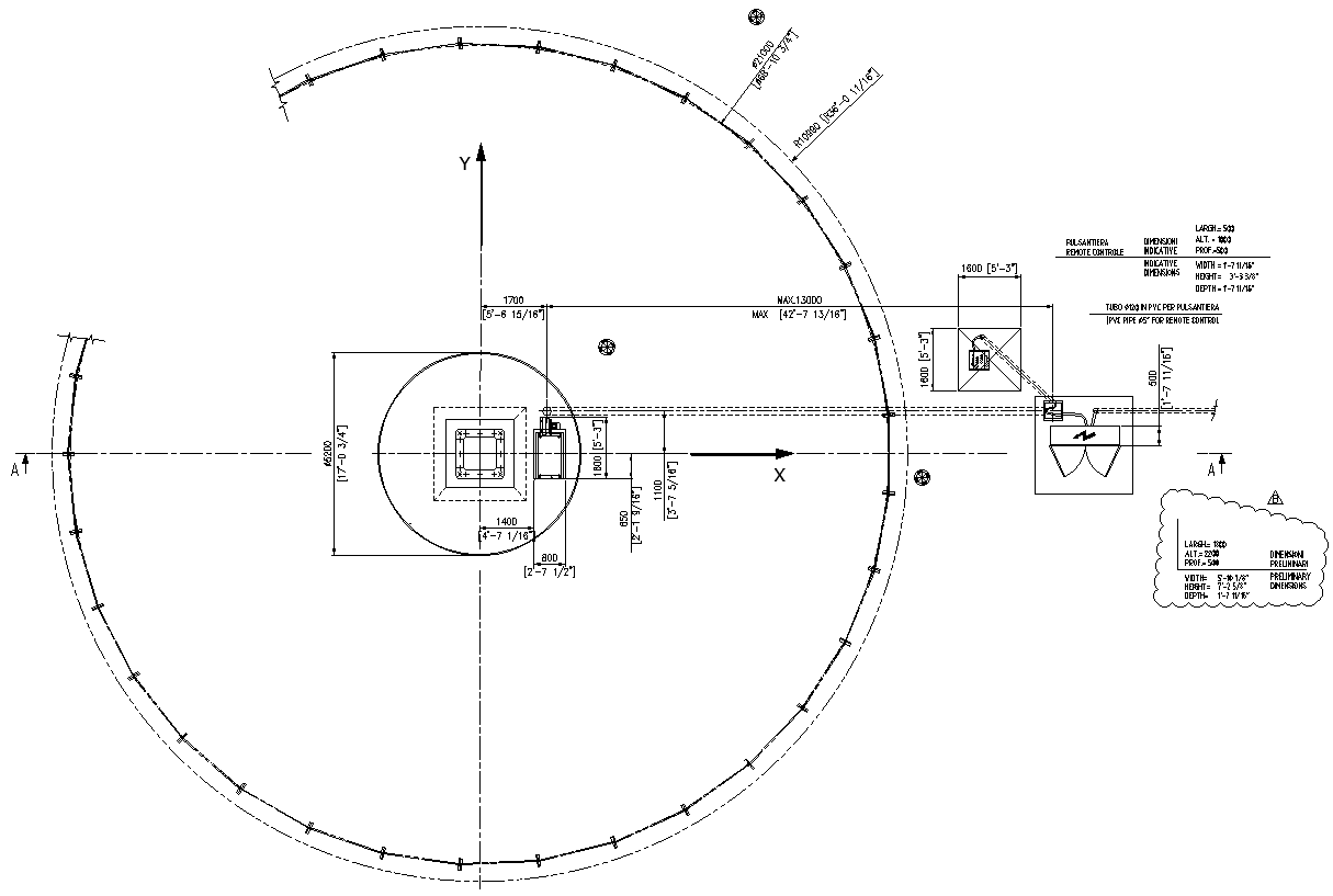 Giant Sky Chaser  Detail Section DWG AutoCAD file