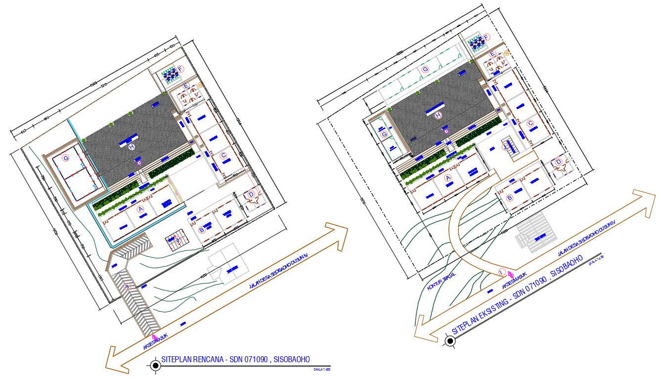 Goverment Munciple office Plan AutoCAD File