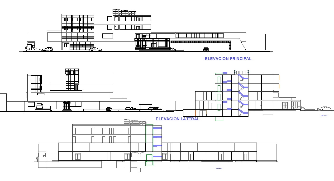Government Building Elevation design 