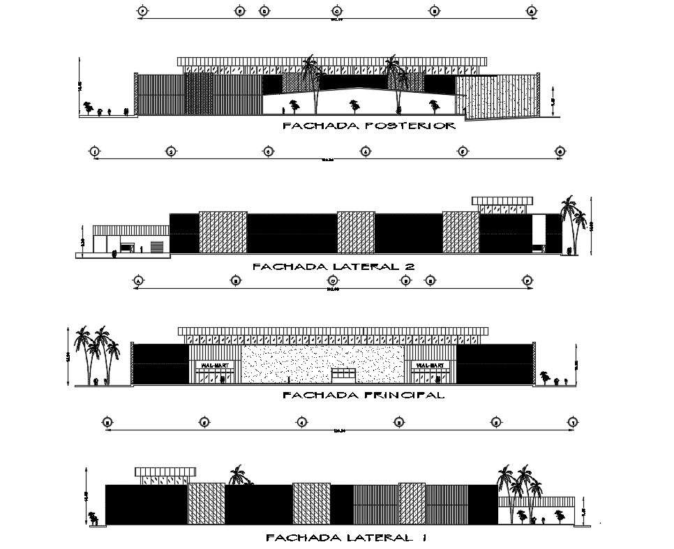 Grid Store Layout Elevation