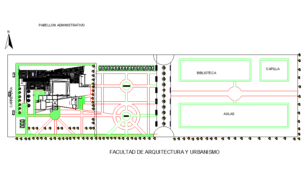 Ground floor plan detail dwg file