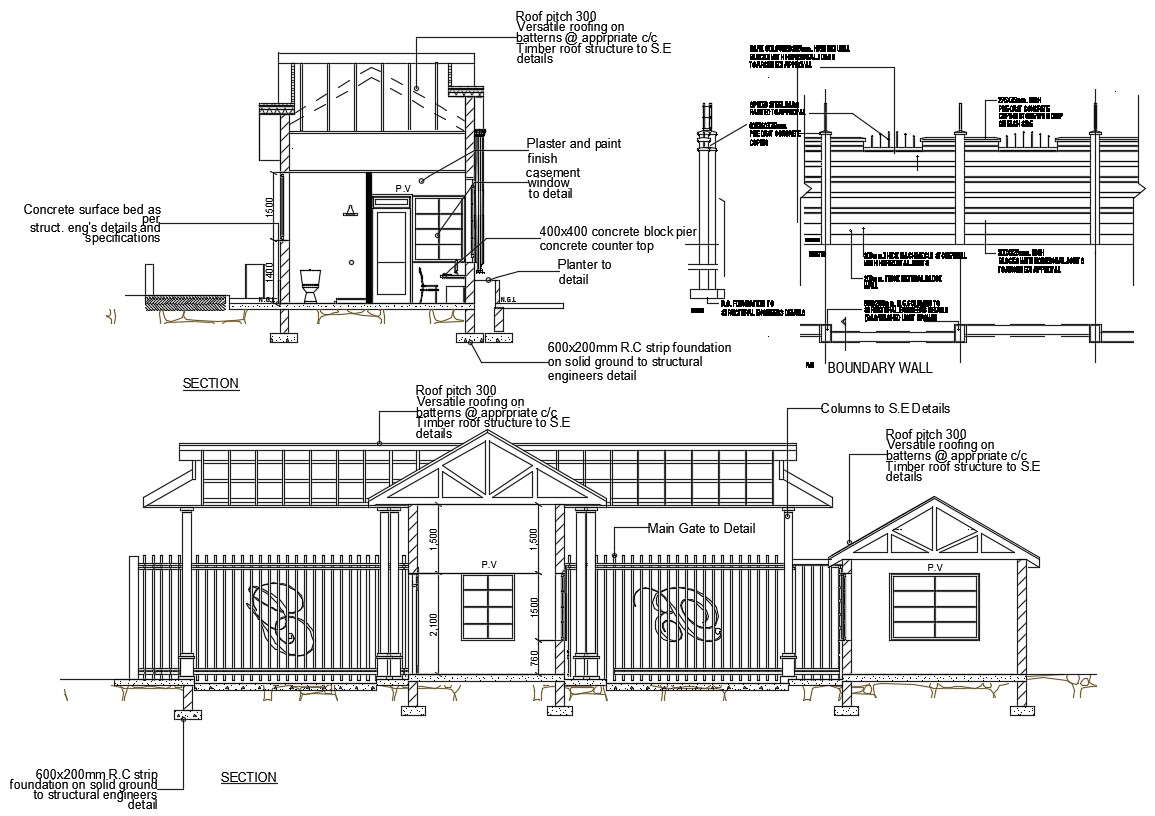 Guard Room CAD Drawing