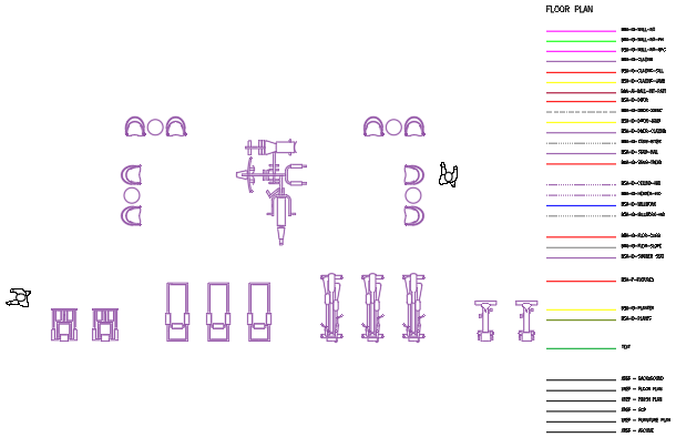 Gym furniure plan 