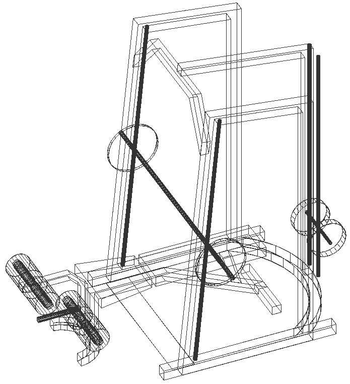 3D Gym Equipment and Weight Design DXF Drawing CAD Model
