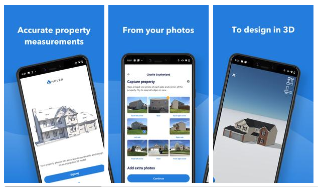 HOVER is the best accurate Measurement app. Download the APK file now.