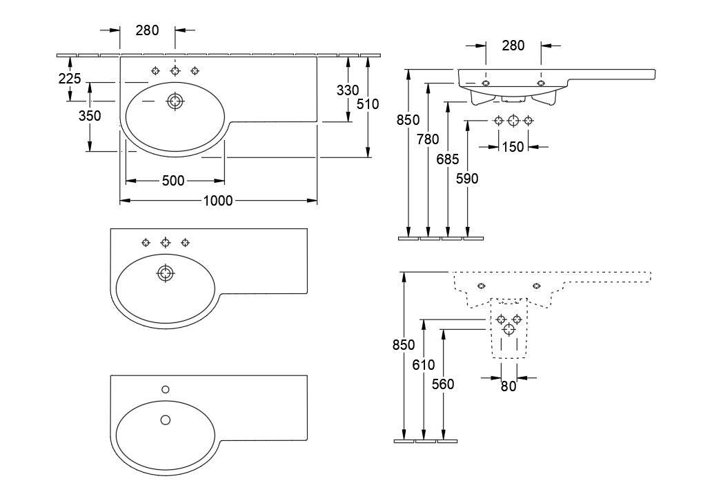 Hand Wasg BAsin Design