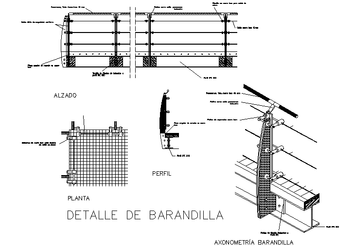 Hand reeling detail dwg file