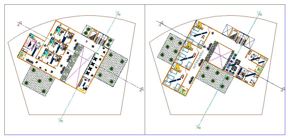 Health center culverts Lay-out detail