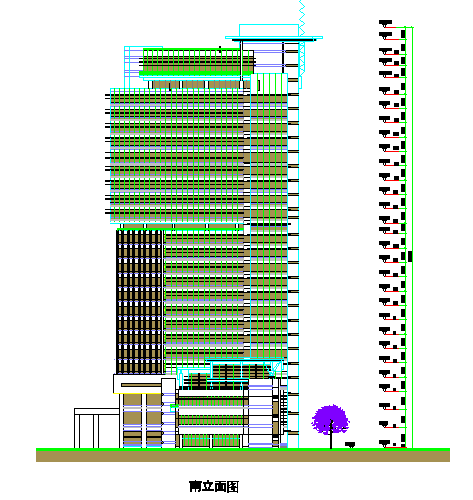 High - Rise Building Elevation 