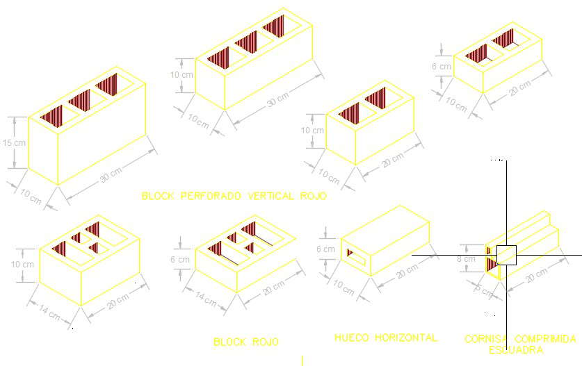 Hollow blocks