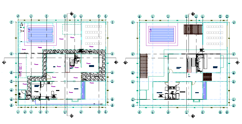Home layout dwg file