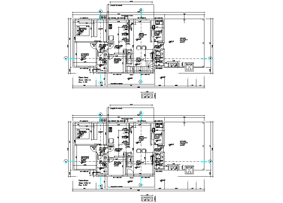 Home planning autocad file
