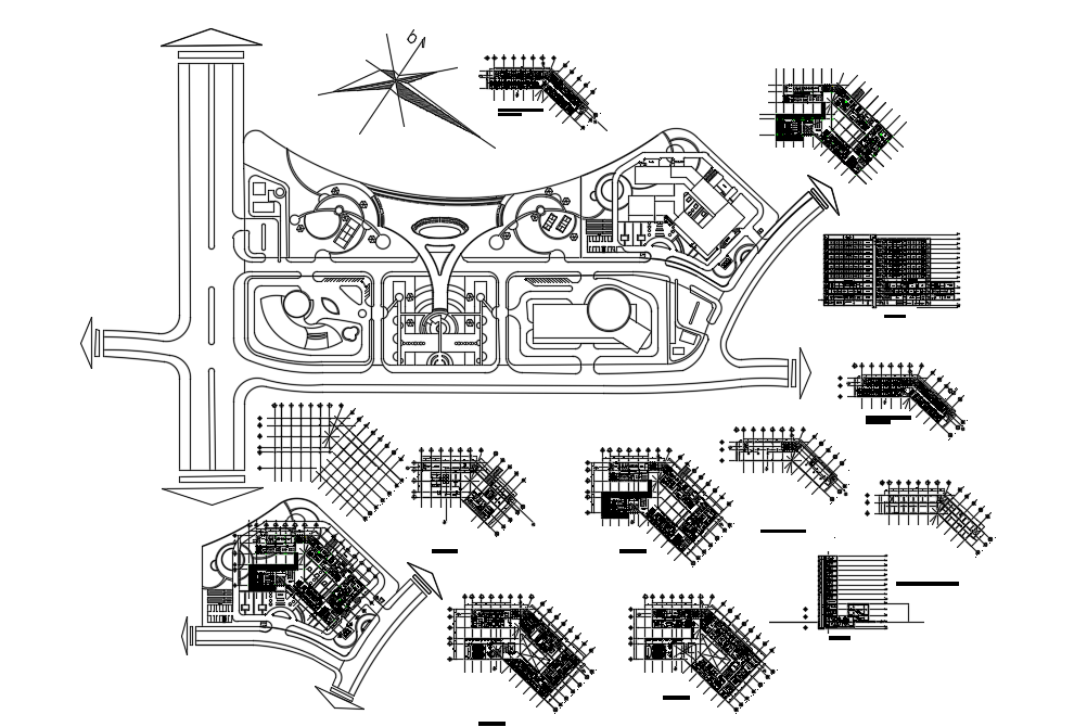 Hospital Dwg file