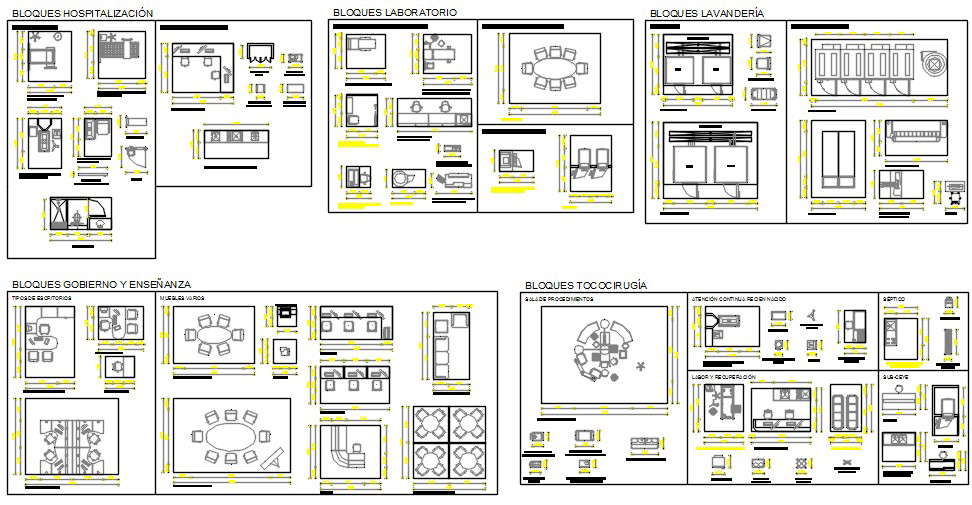 Hospital blocks