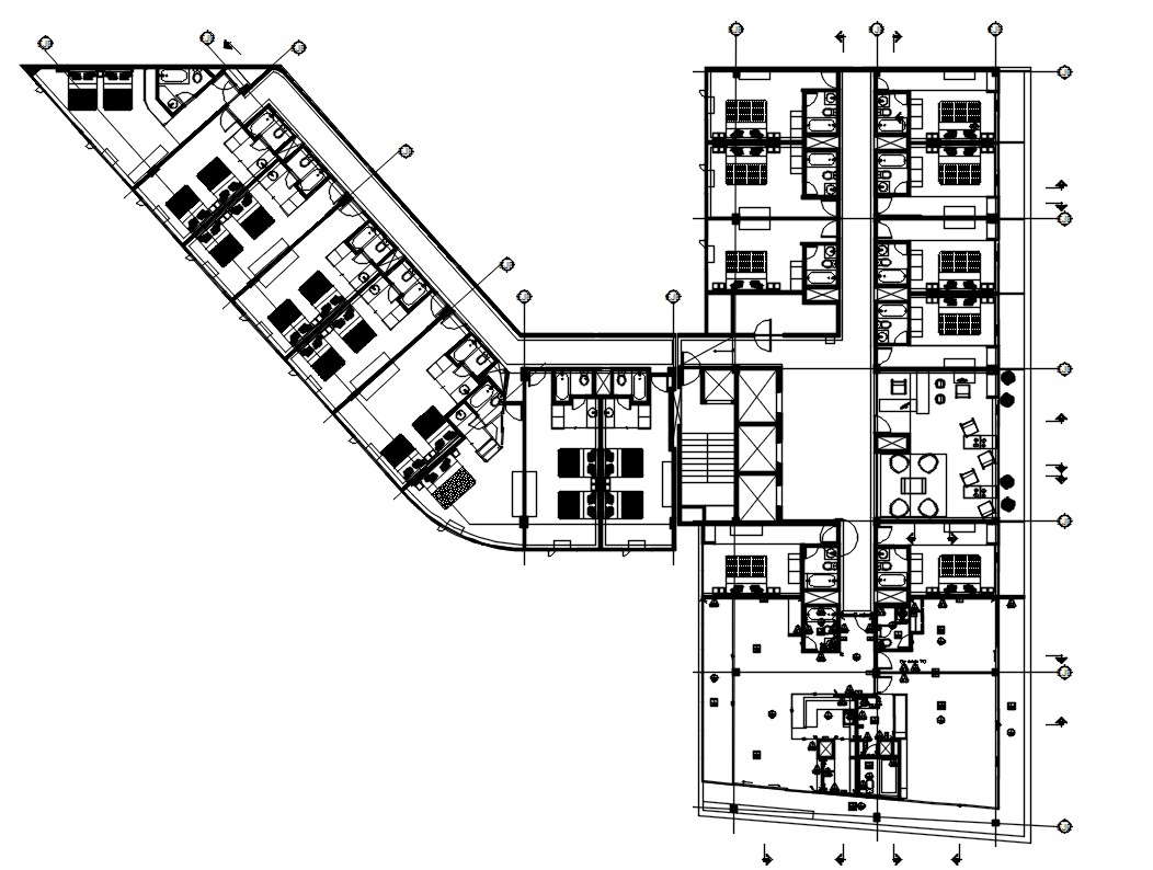 Hotel Bedroom Floor Layout Plan 