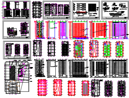Hotel Building Dwg file