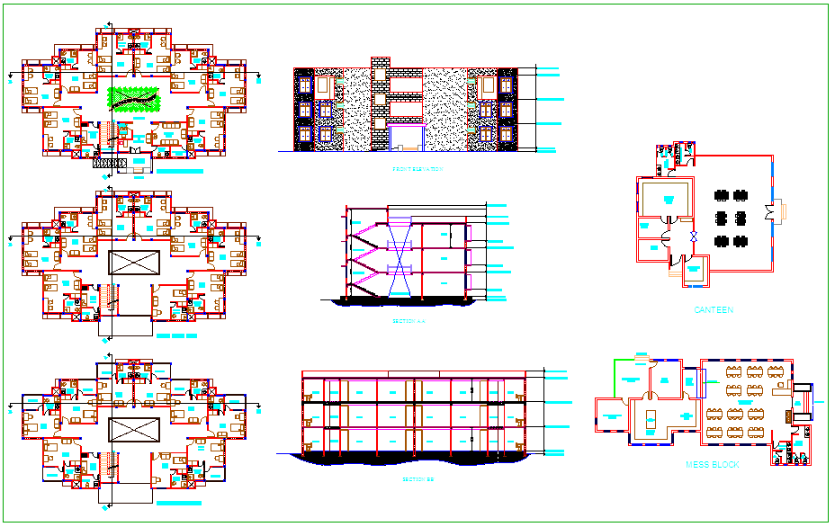 Hotel Design and lay-out detail