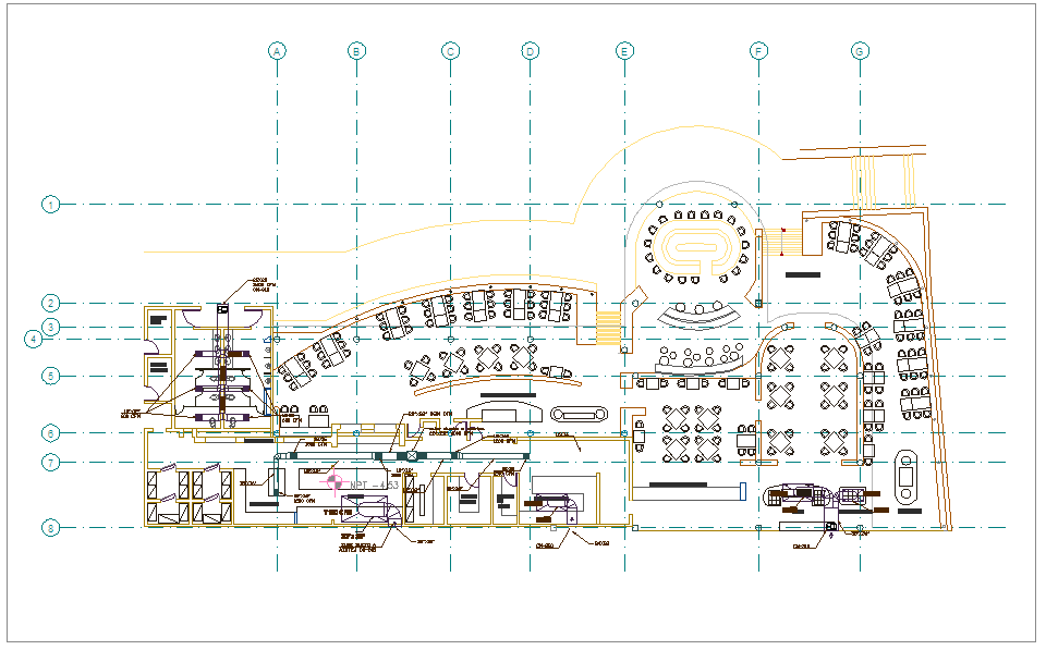 Hotel Design and lay-out detail