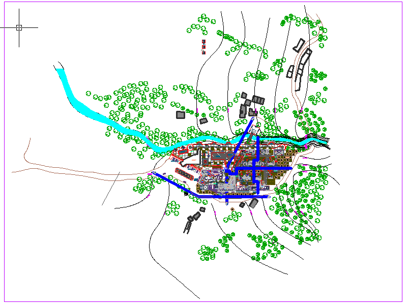 Site Plan of Hotel
