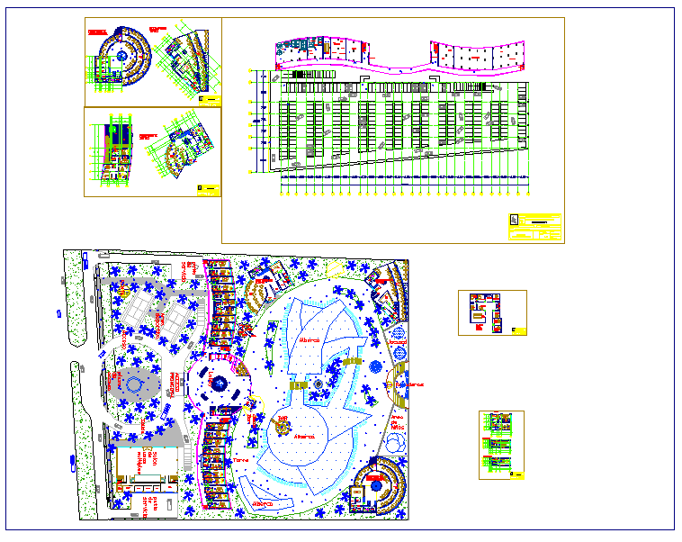 Hotel Design and lay-out detail