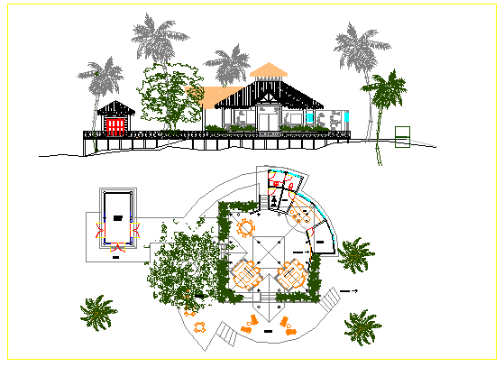 Hotel dwg file