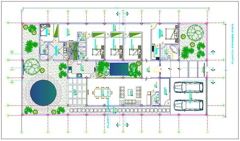 Hotel Design and lay-out detail