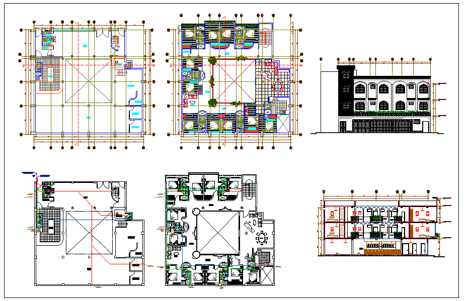 Hotel Design and lay-out detail