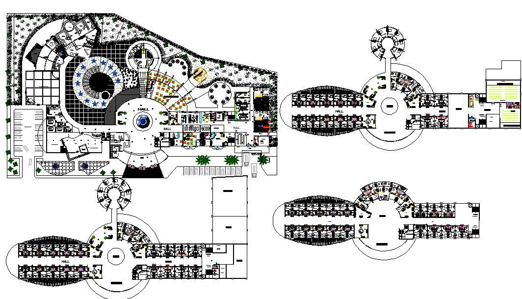 Hotel Design and lay-out detail