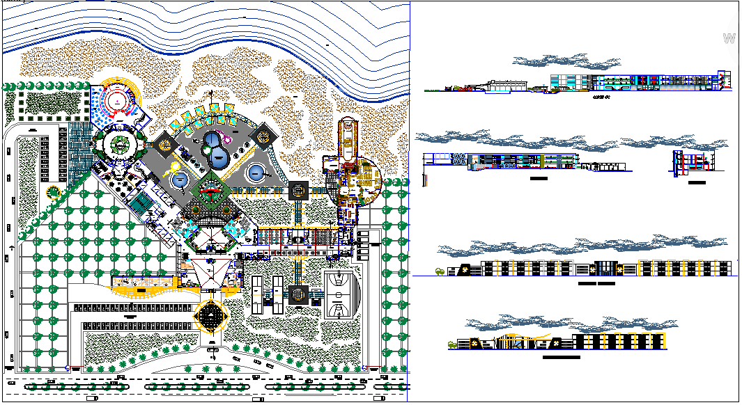 Hotel Design and lay-out detail
