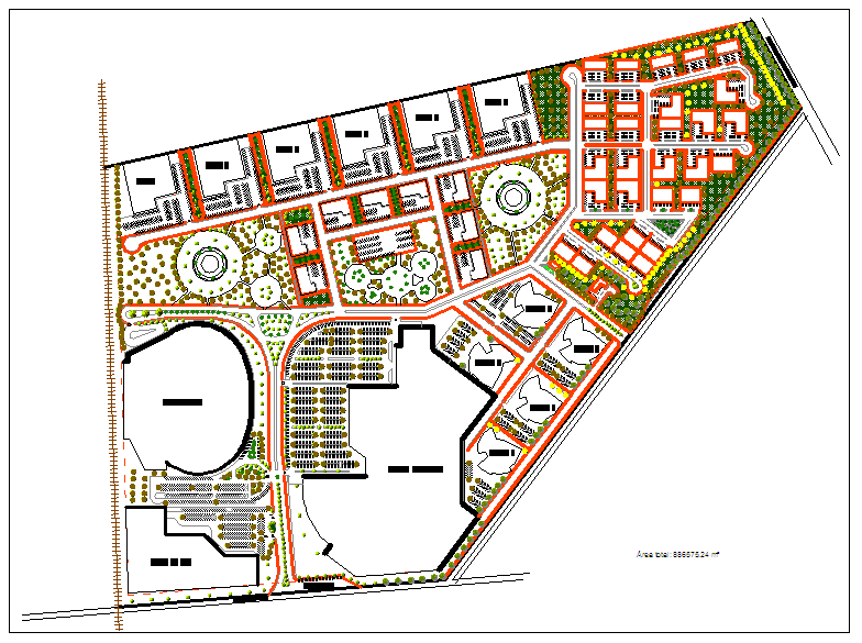 Hotel Design and lay-out detail