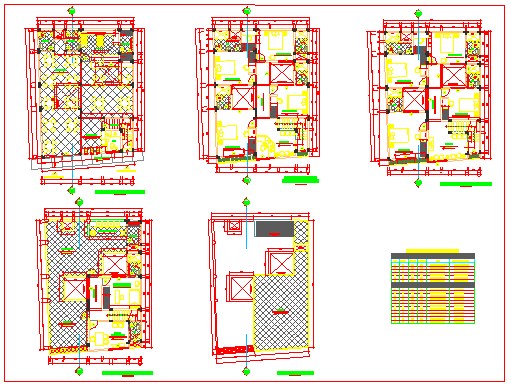 Hotel Design and lay-out detail