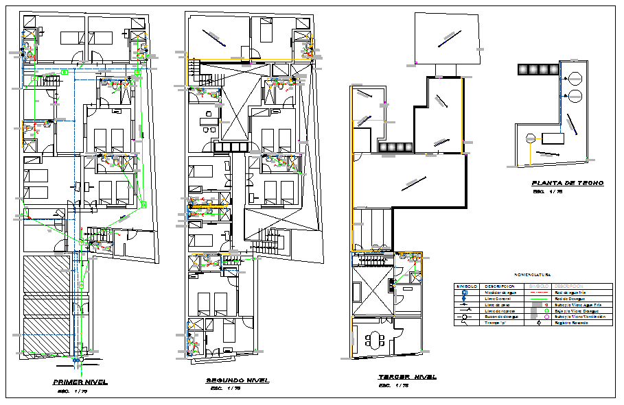 Hotel Design and lay-out detail
