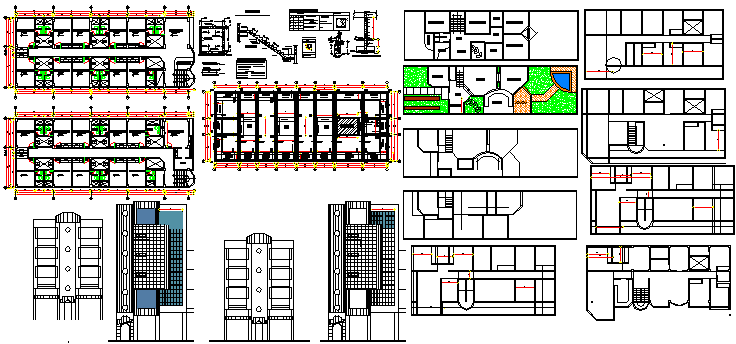 Hotel Dwg file