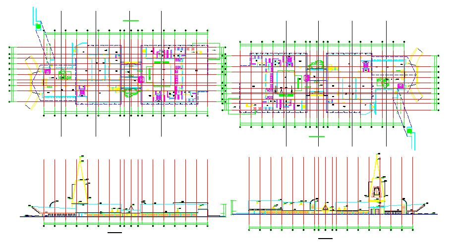 Hotel Lay-out & Elevation Detail Project