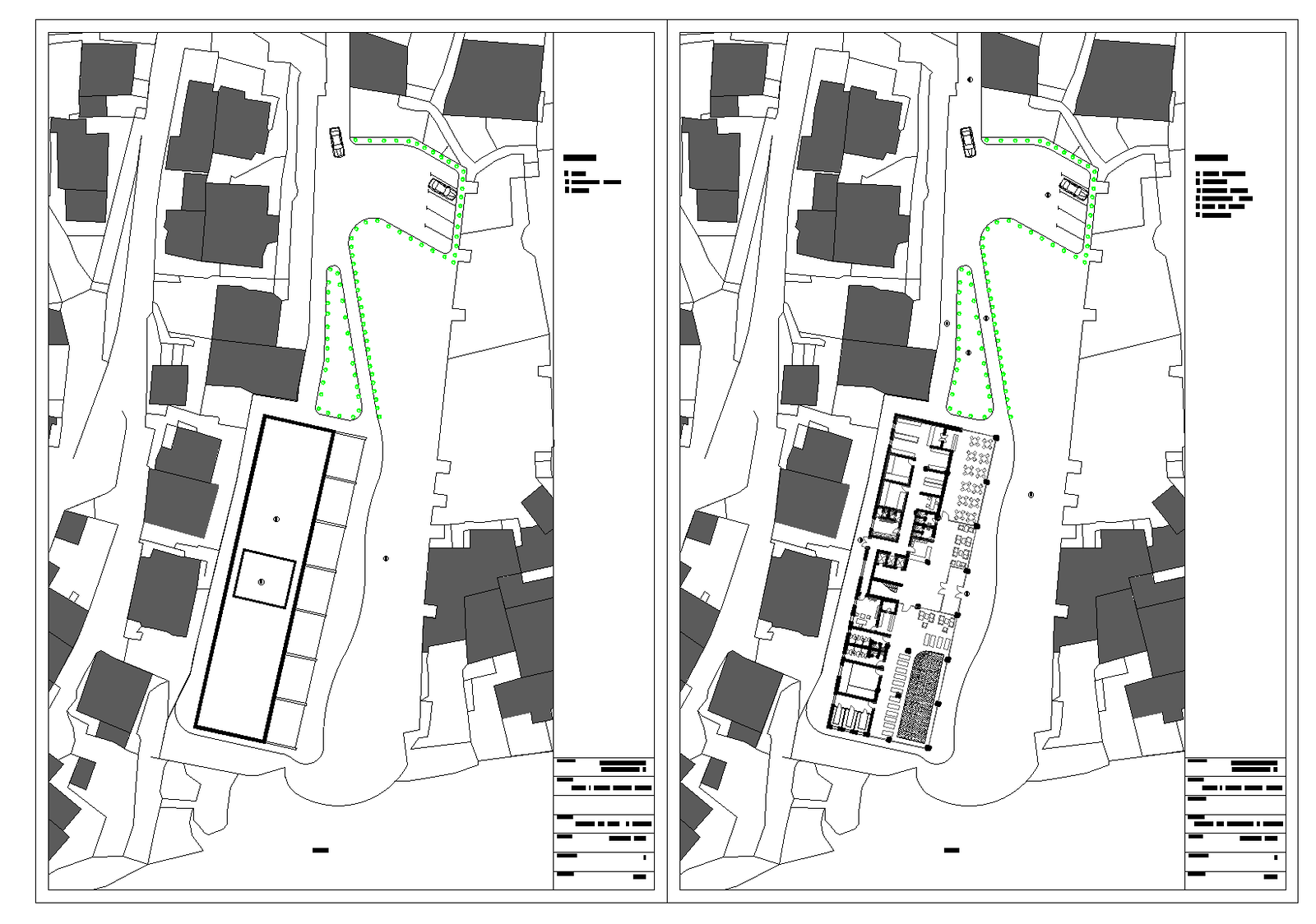Hotel Macedonia plan detail dwg file.