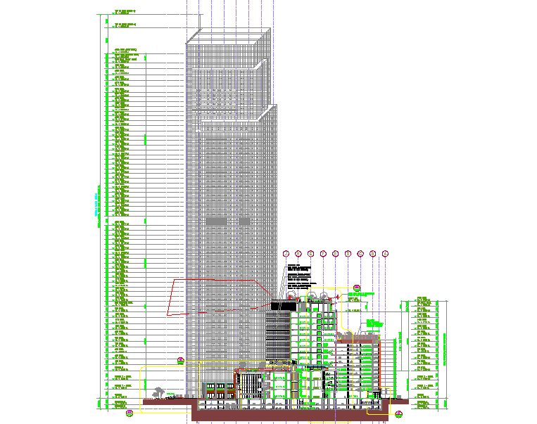 Hotel Section Plan