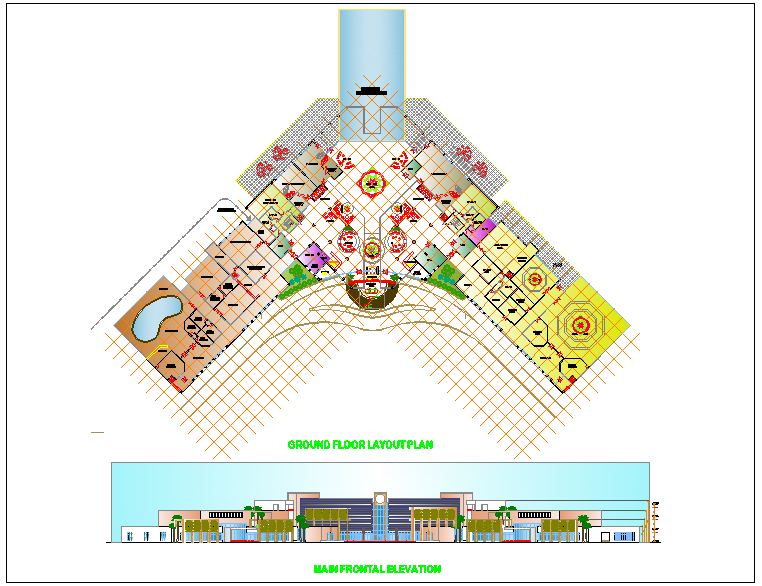 Hotel design view
