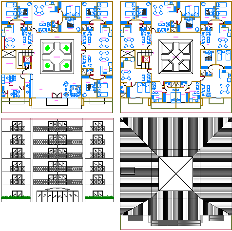 Hotel dwg file 