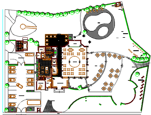 Hotel dwg file 