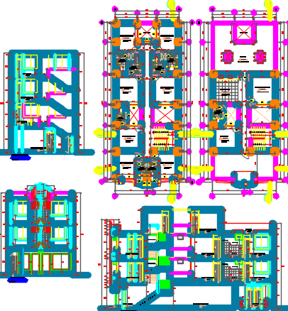 Hotel dwg file 