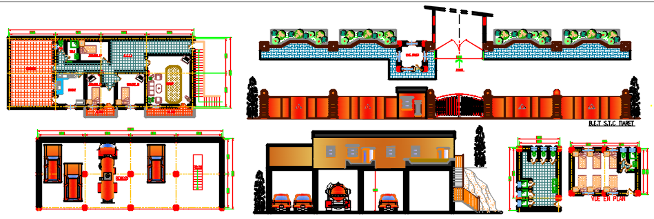Hotel dwg file 