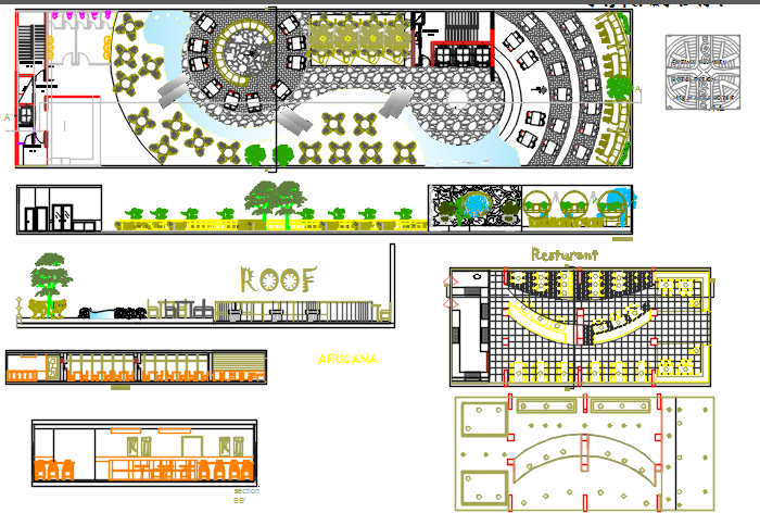 Hotel dwg file 