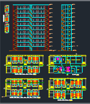 Hotel dwg file 