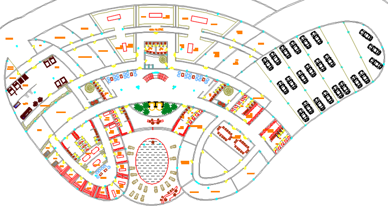 Hotel dwg file 